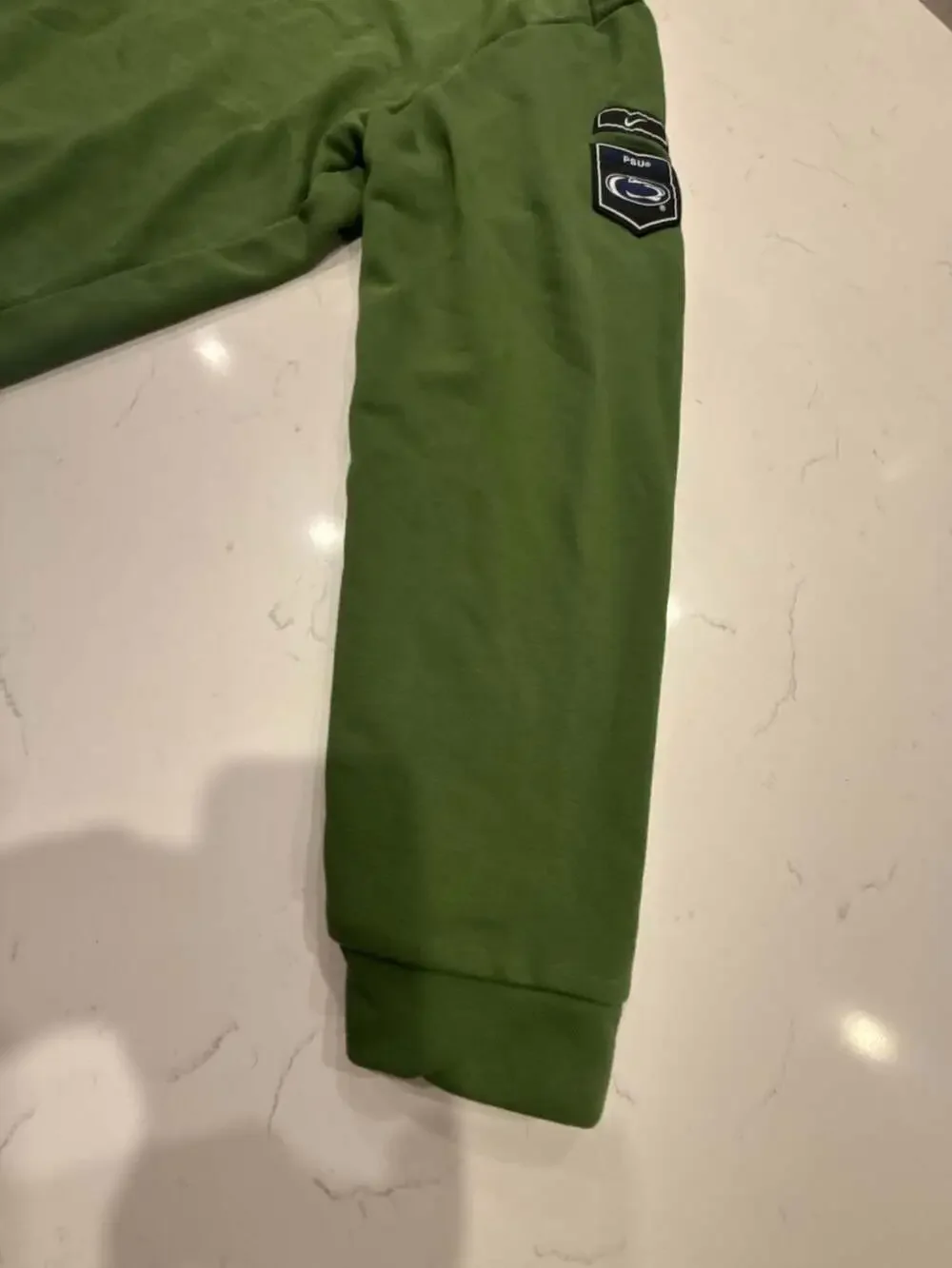 Nike Penn State Nittany Lions Salute to Service Long Sleeve Shirt Size XXL Green